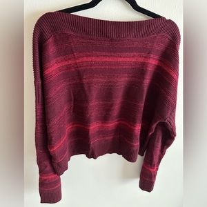 Express Semi Cropped Lightweight Sweater size L